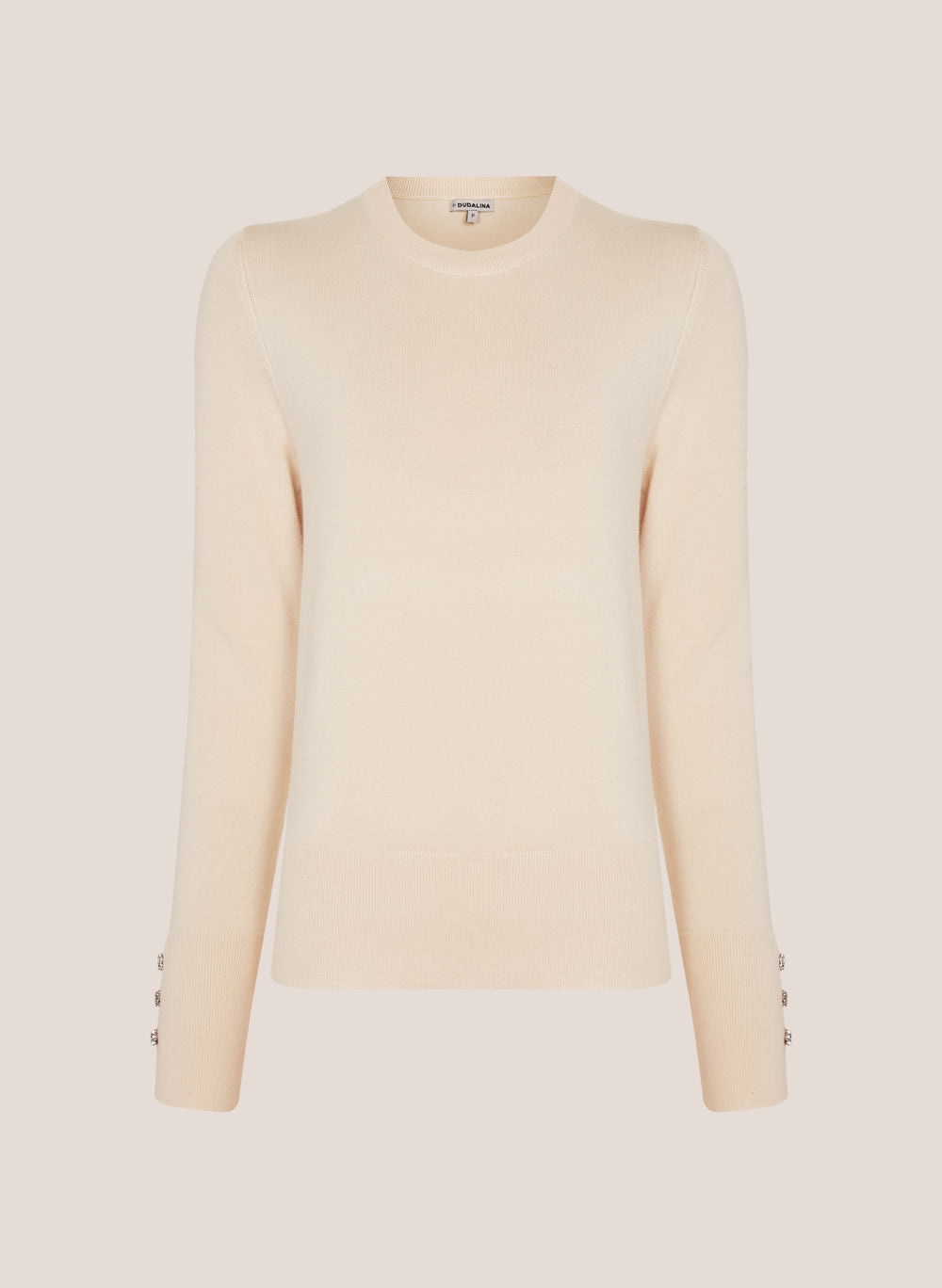 Blusa Tricot Lina Dudalina Feminina Manga Longa Amarelo Claro Confortável