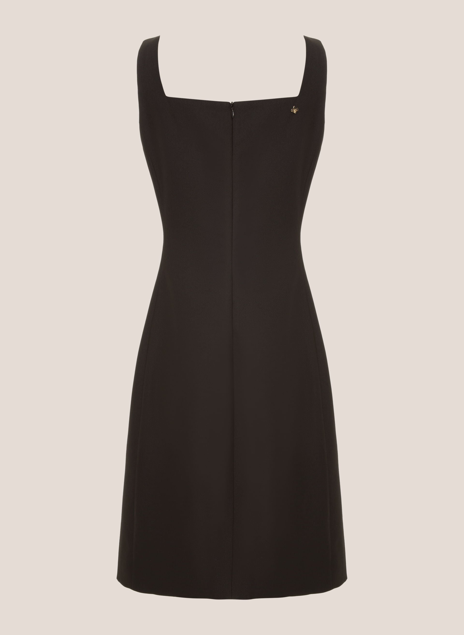 Vestido Tubinho Patrícia Dudalina Feminino Preto Elegante