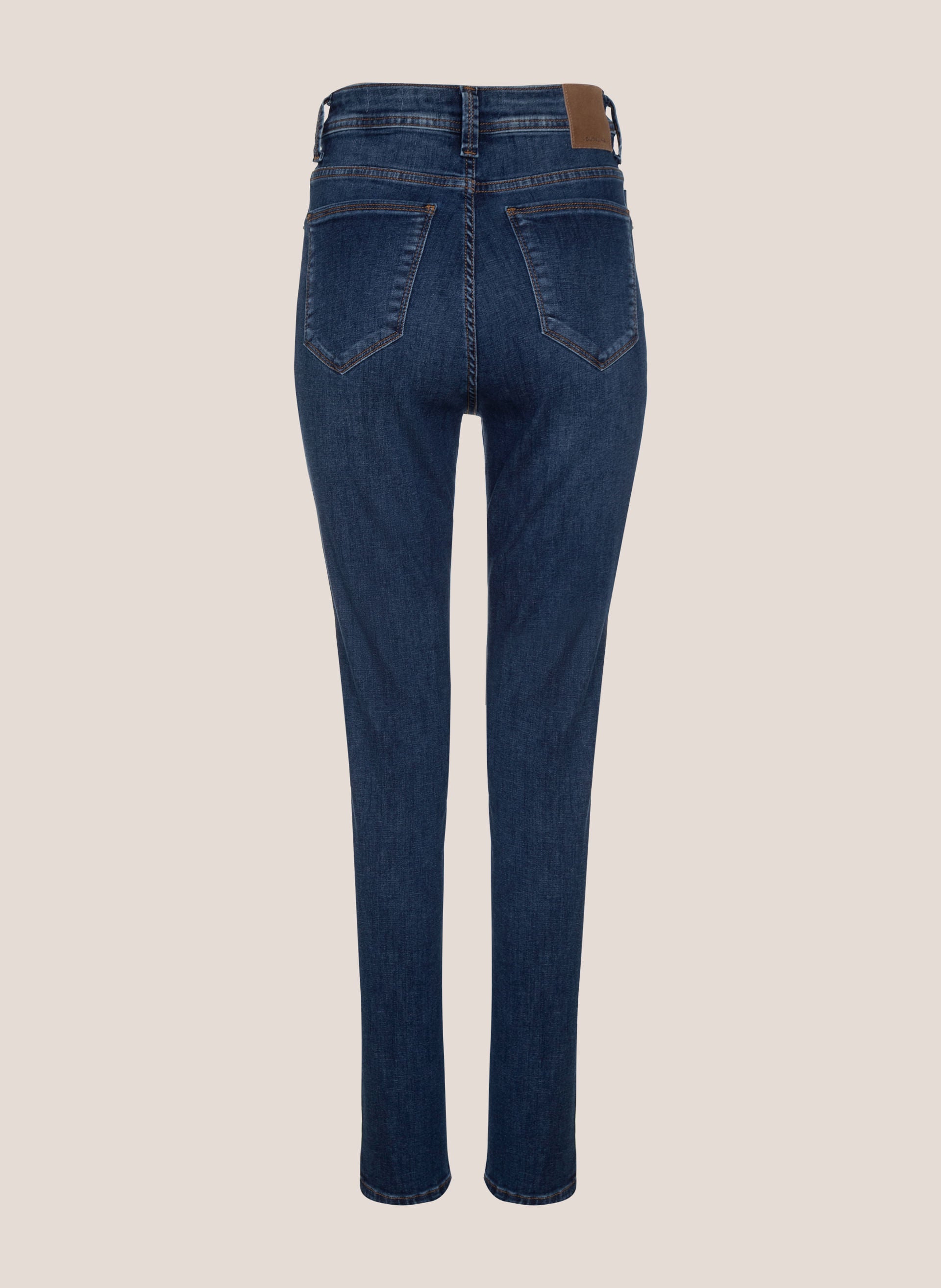 Calça Jeans Cigarrete Paola Feminina Jeans Escuro Dudalina