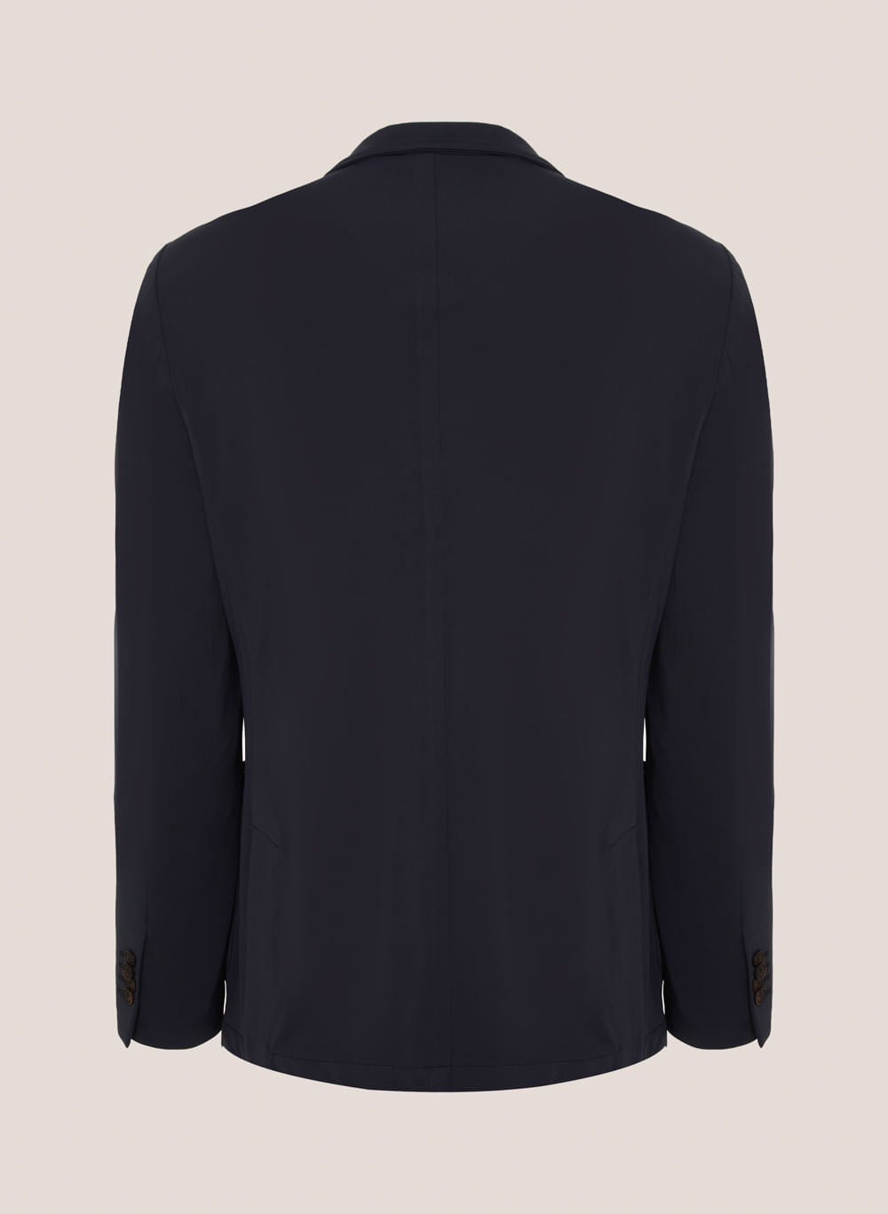 Blazer Masculino Tech Malha Performance Azul Marinho Confortável