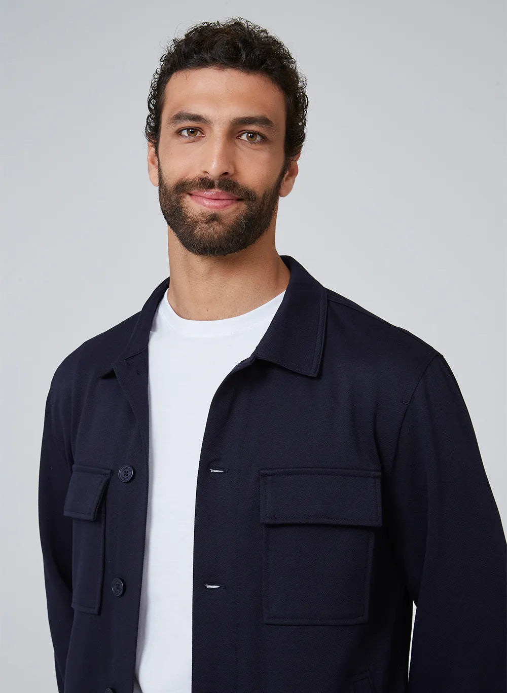 Jaqueta Utilitária Malha Dudalina Masculina