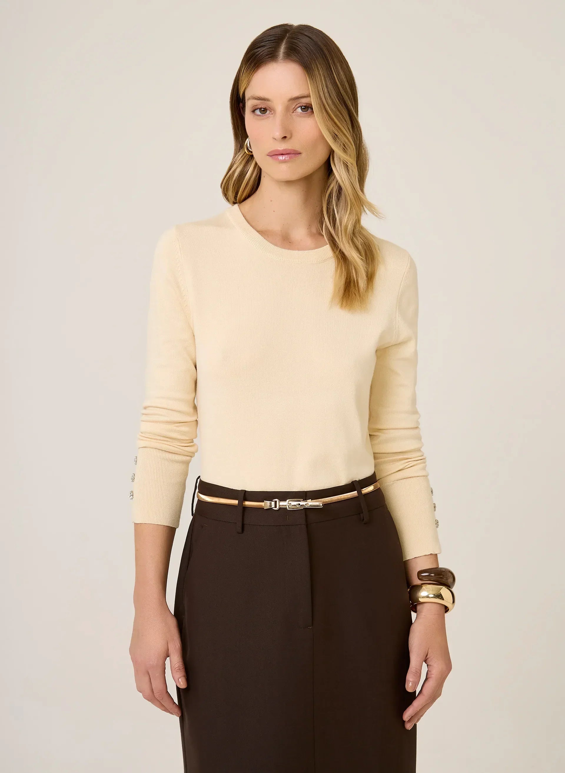 Blusa Tricot Lina Dudalina Feminina
