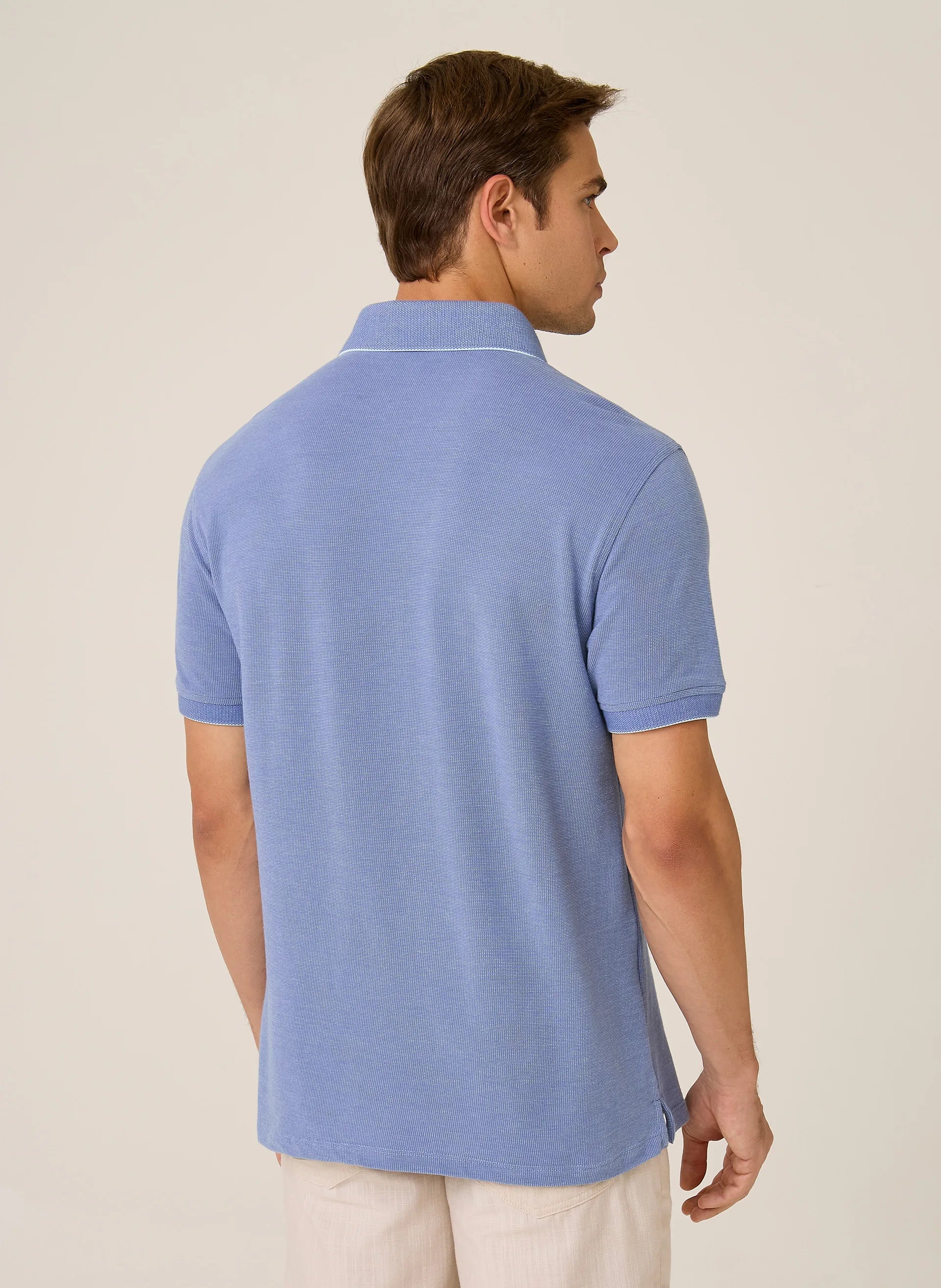 Polo Regular Fit Piquet Binada Dudalina Masculina