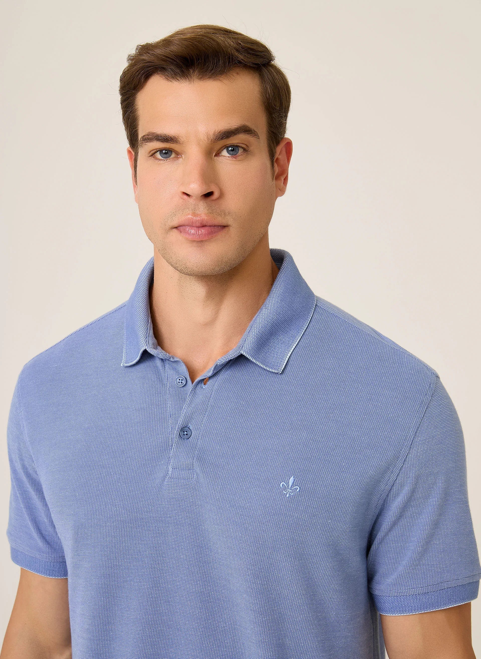 Polo Regular Fit Piquet Binada Dudalina Masculina