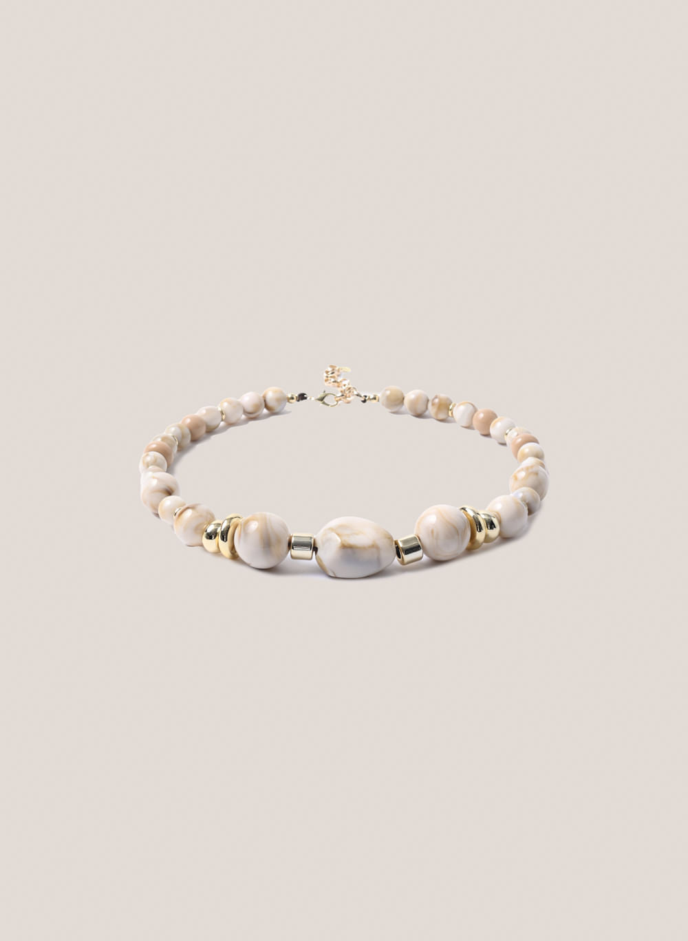 Colar Lulu Feminino Dudalina Off White Com Design Sofisticado