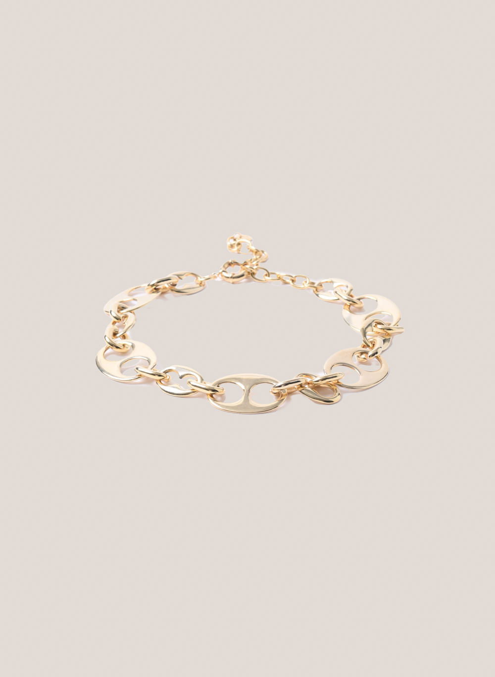 Colar Feminino Dourado Rebeca Design Elegante Dudalina