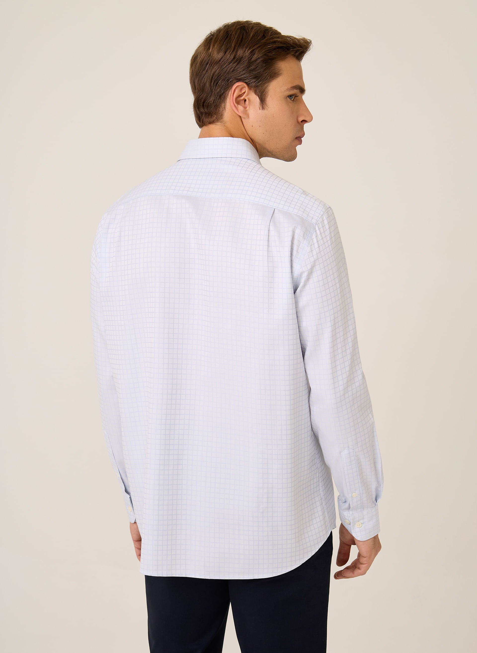 Camisa Masculina Comfort Fit Alwaysfres Azul Claro Dudalina
