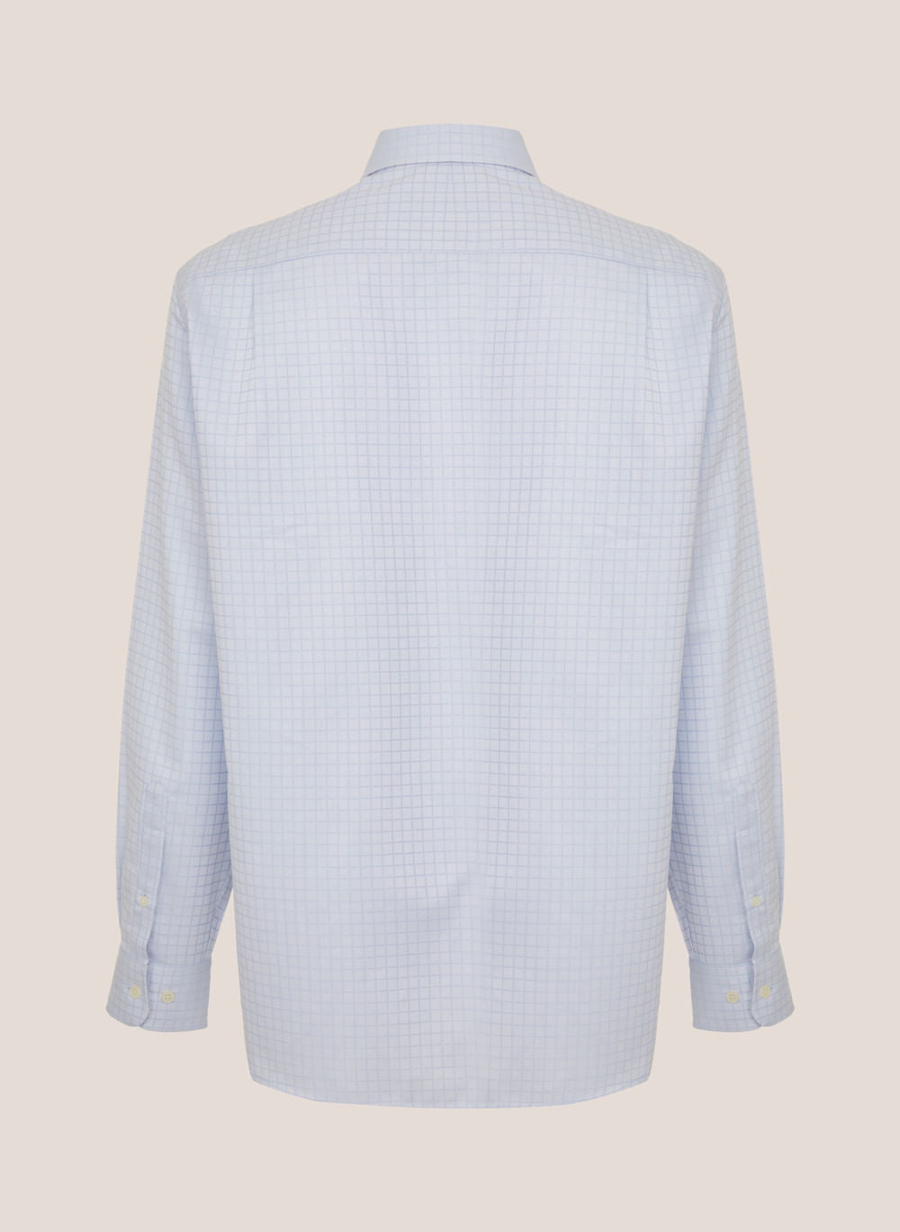 Camisa Masculina Comfort Fit Alwaysfres Azul Claro Dudalina