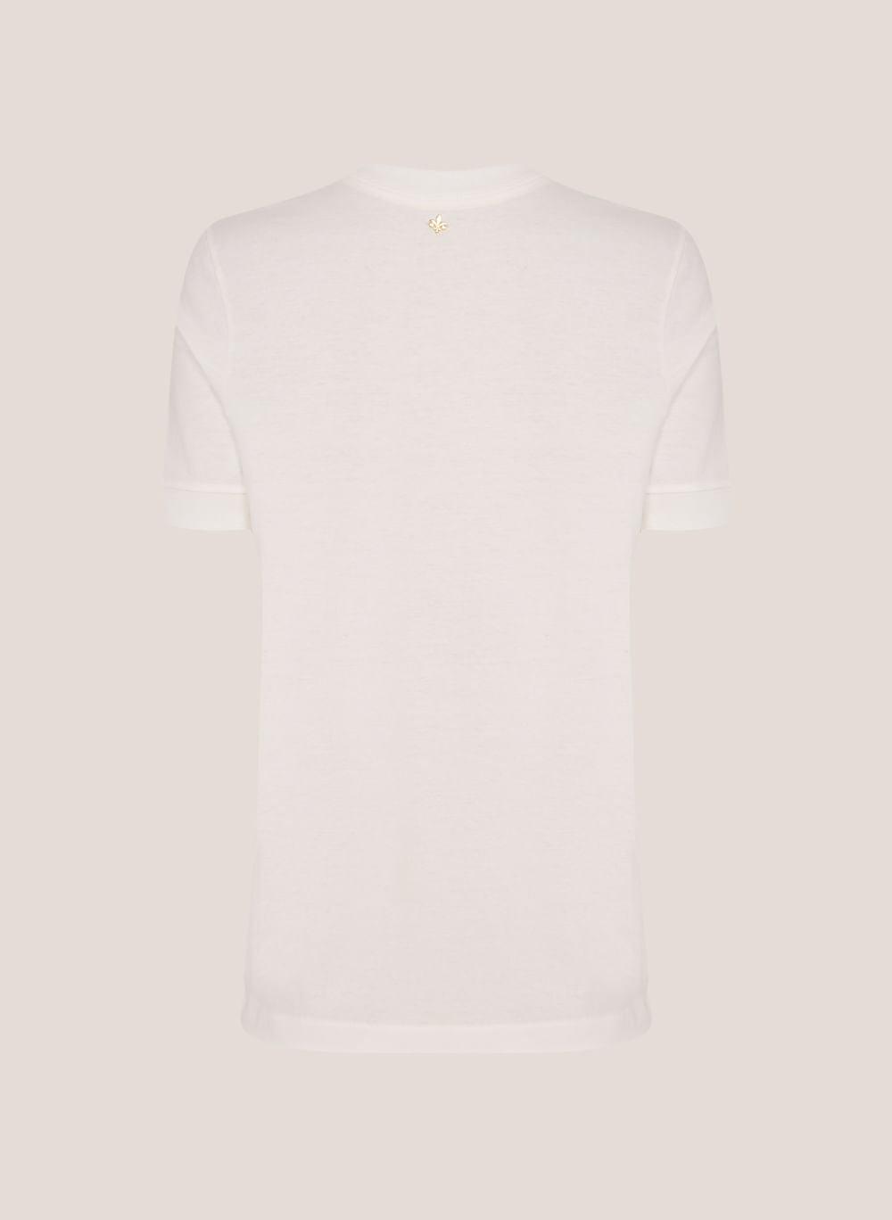 Blusa Regular Fit Feminina Amanda Dudalina Off White Confortável