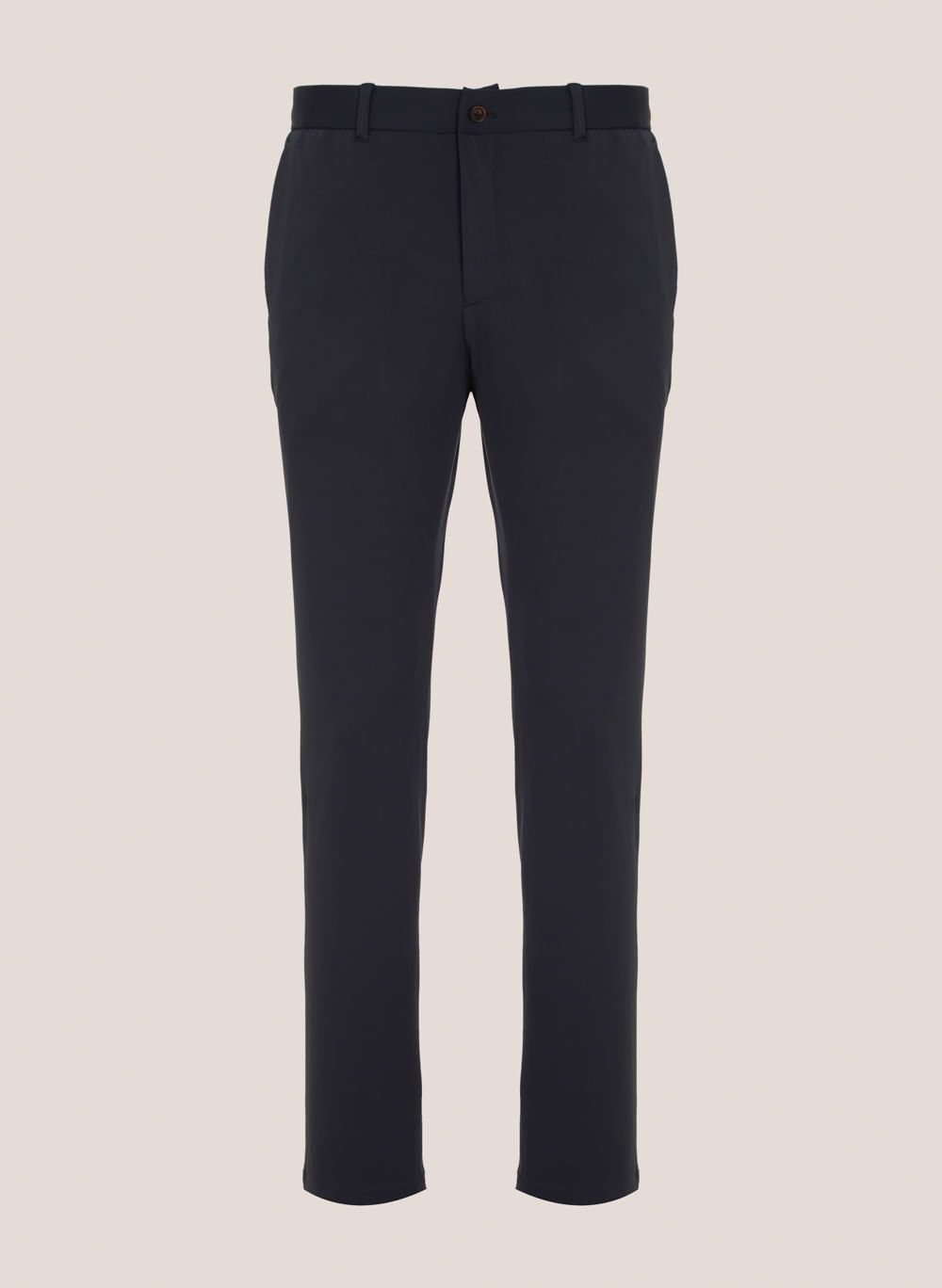Calça Tech Malha Performance Masculina Azul Marinho Confortável
