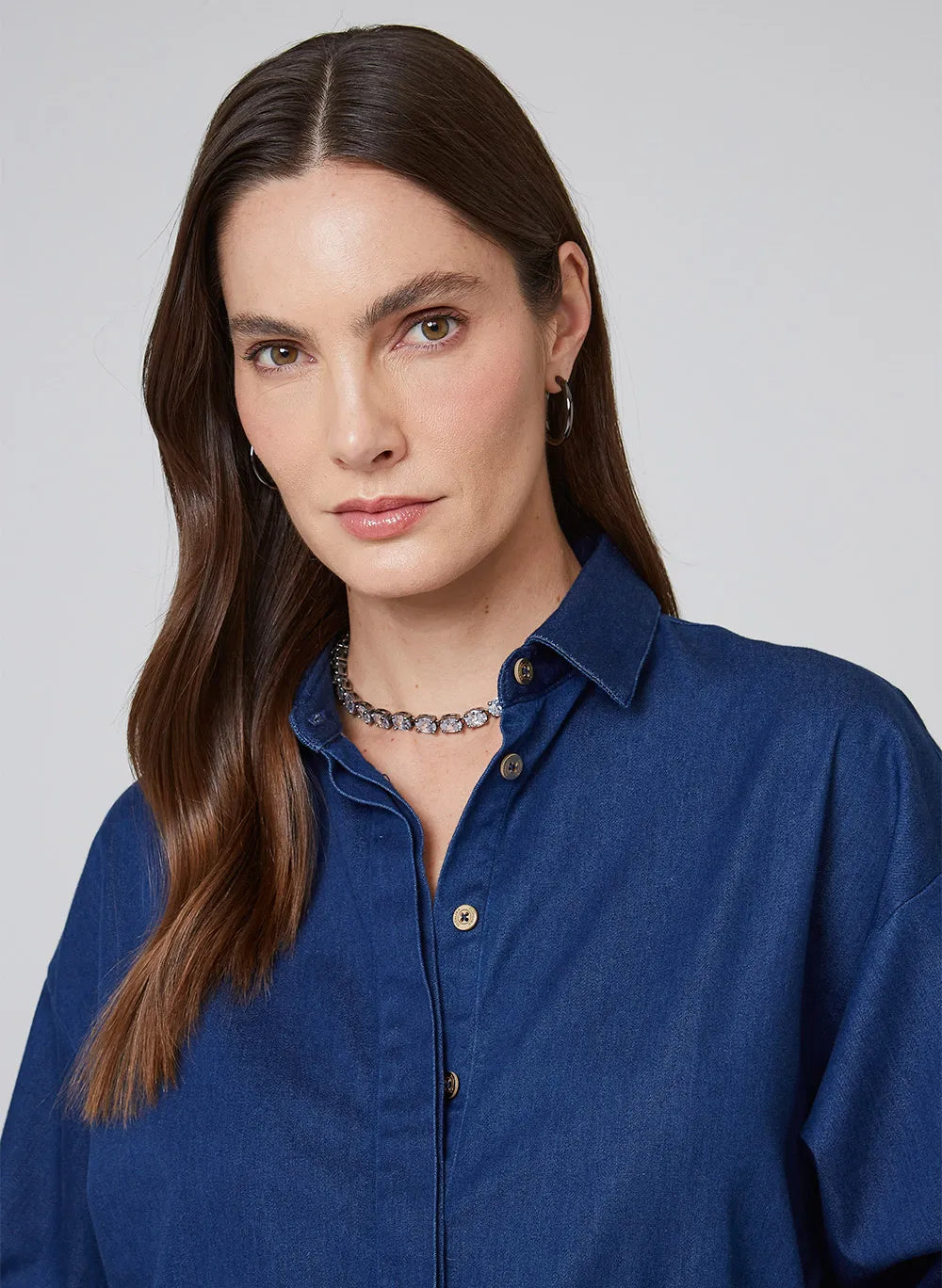 Camisa Overshirt Dudalina Feminina