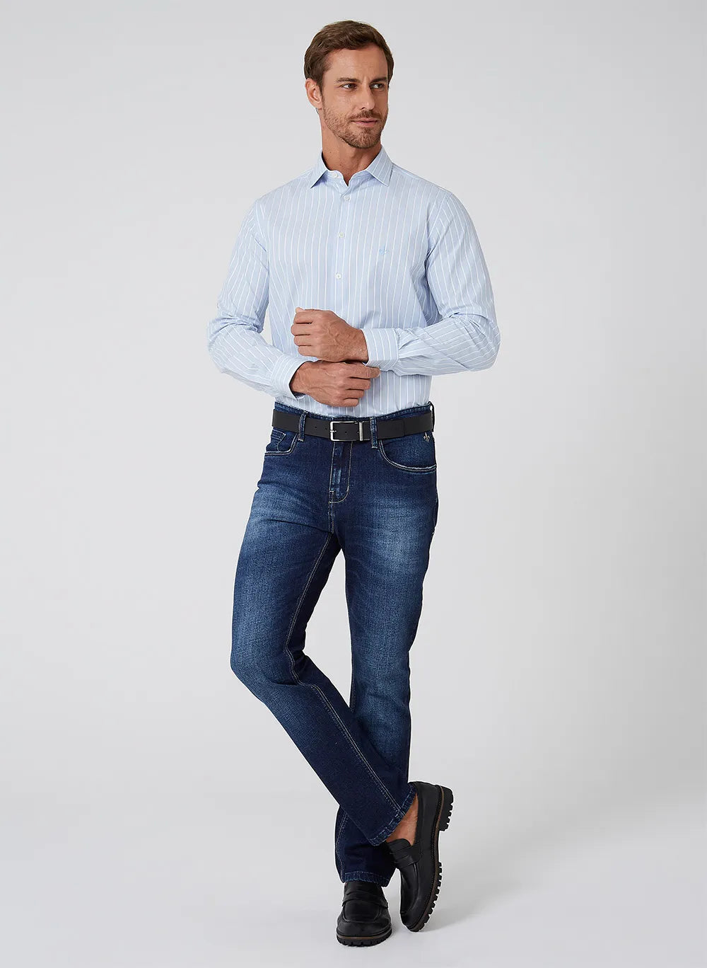 Camisa Slim Thermo Control Dudalina Masculina