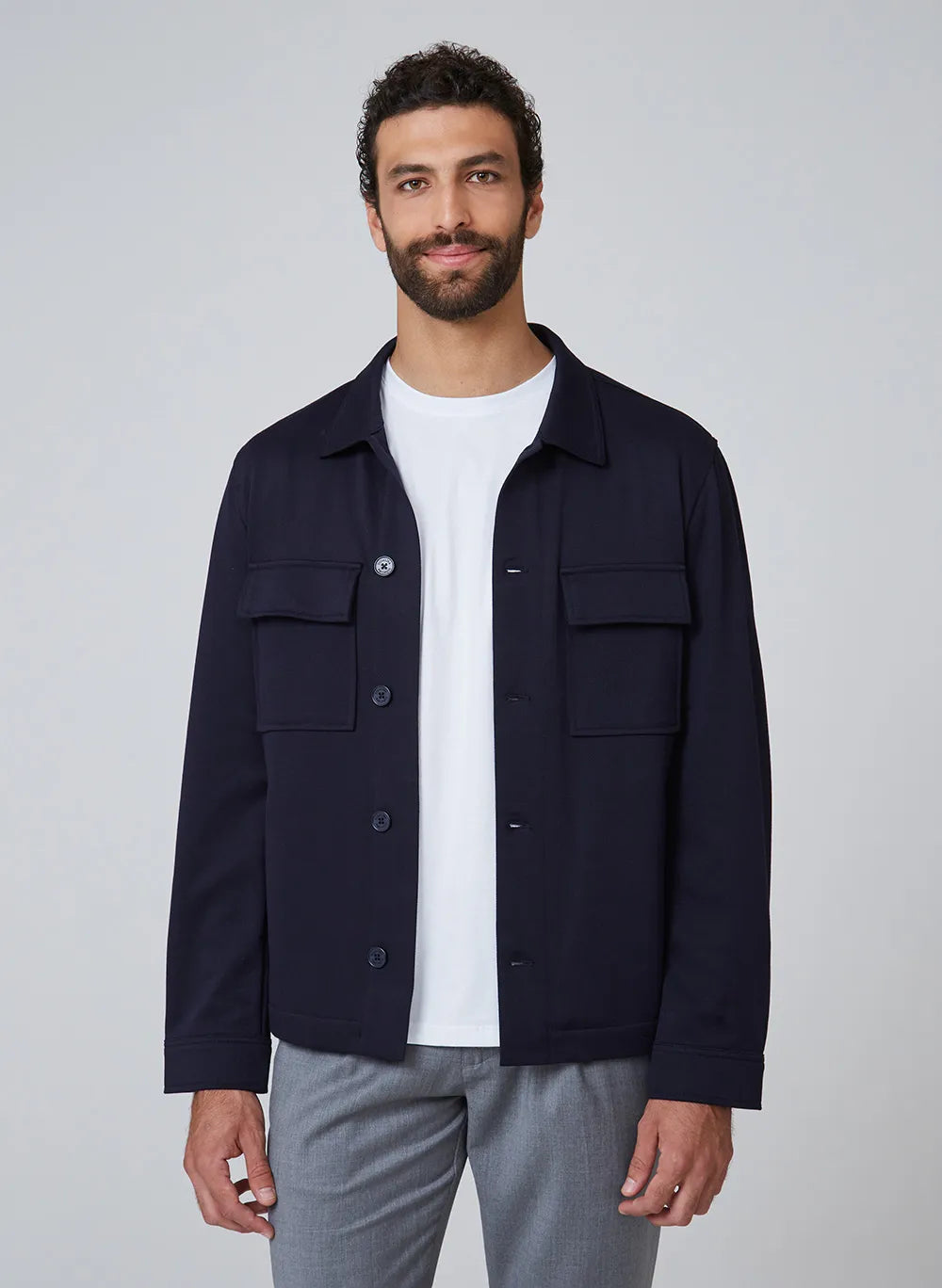 Jaqueta Utilitária Malha Dudalina Masculina