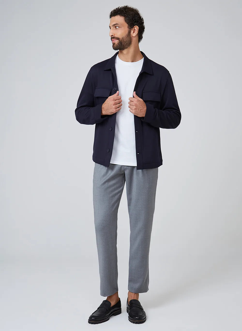 Jaqueta Utilitária Malha Dudalina Masculina