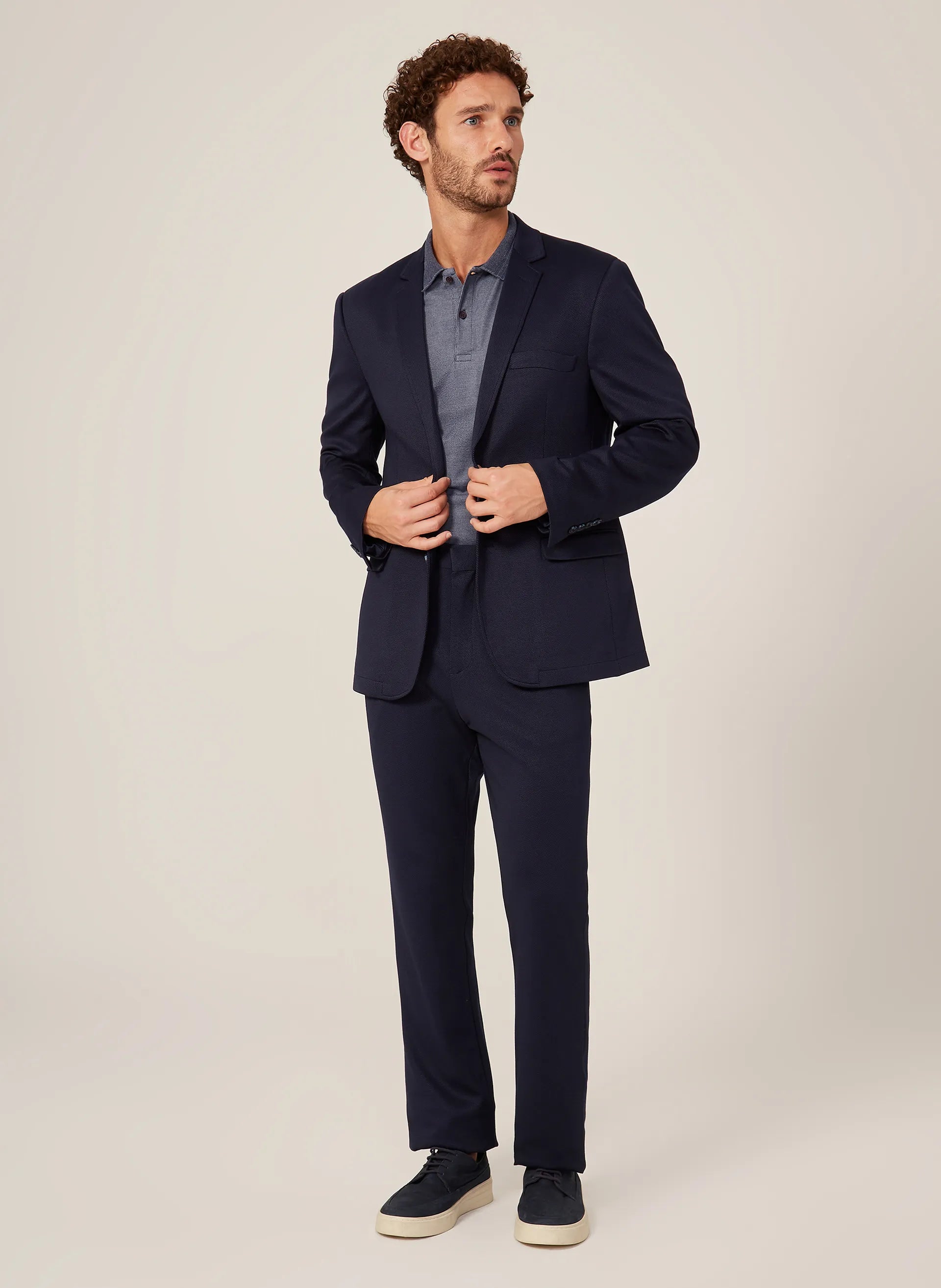Calça Alfaiataria Malha Dudalina Masculina