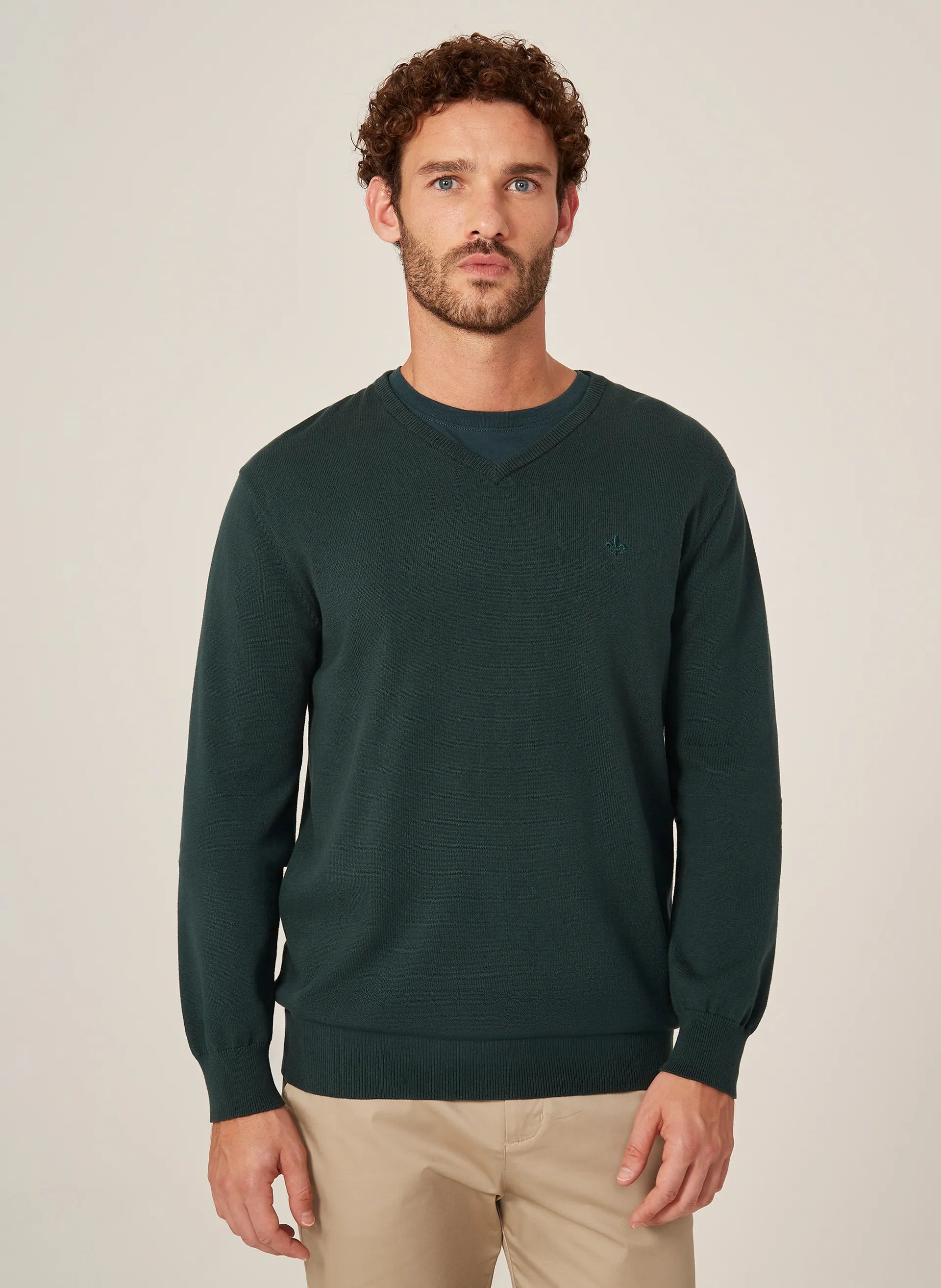 Suéter Tricot Básico Dudalina Masculino