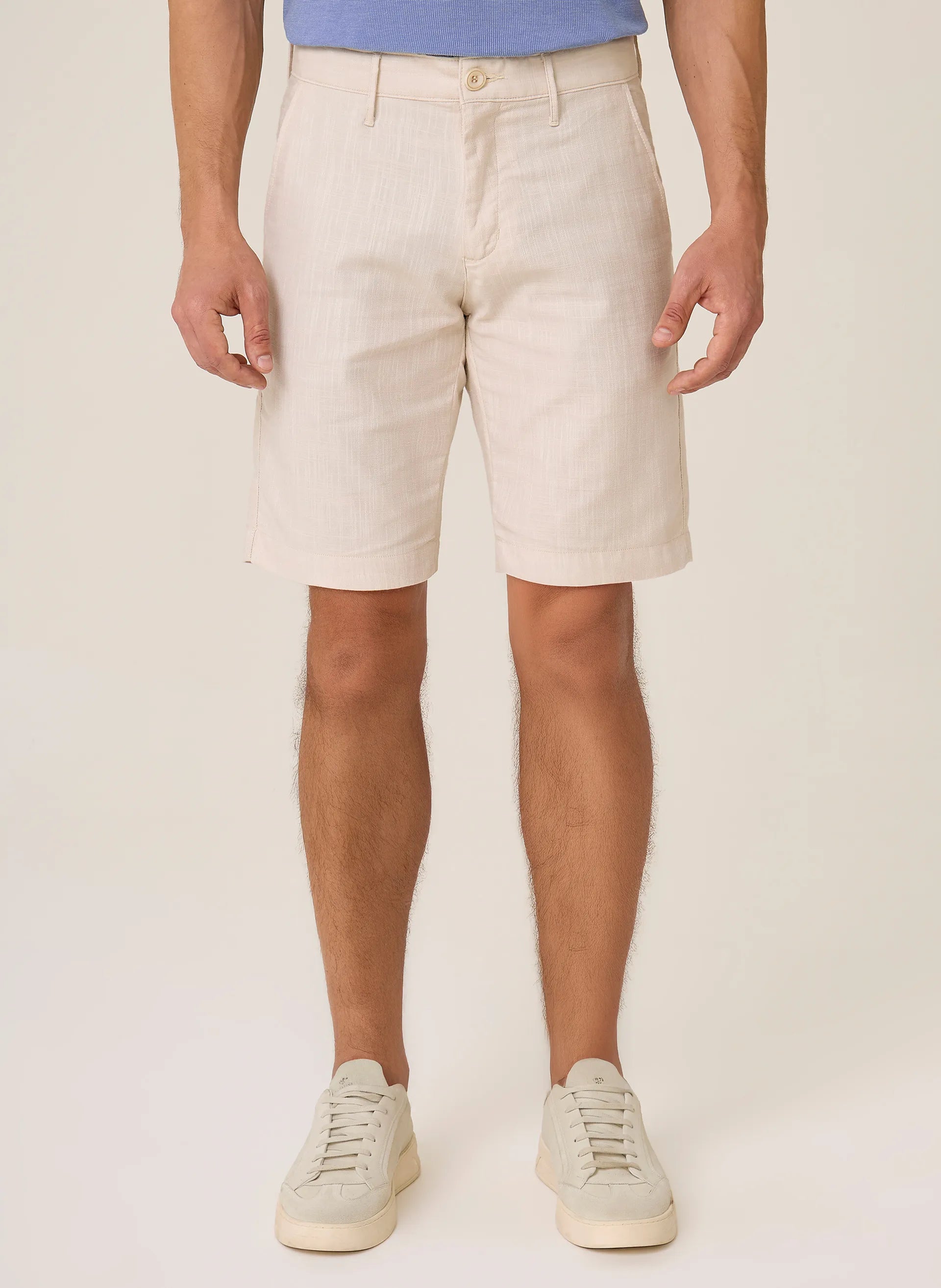 Bermuda Slim Fit Textura Dudalina Masculina