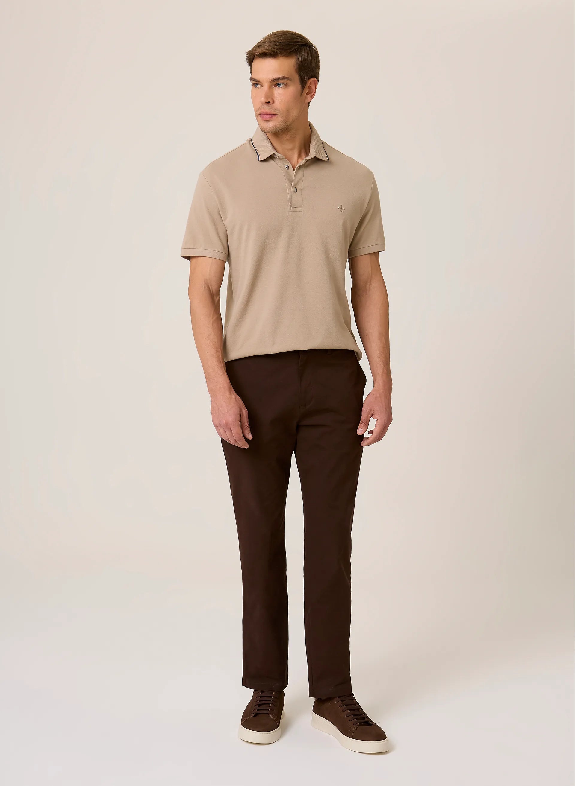 Calça Sarja Slim Fit Elástico Dudalina Masculina