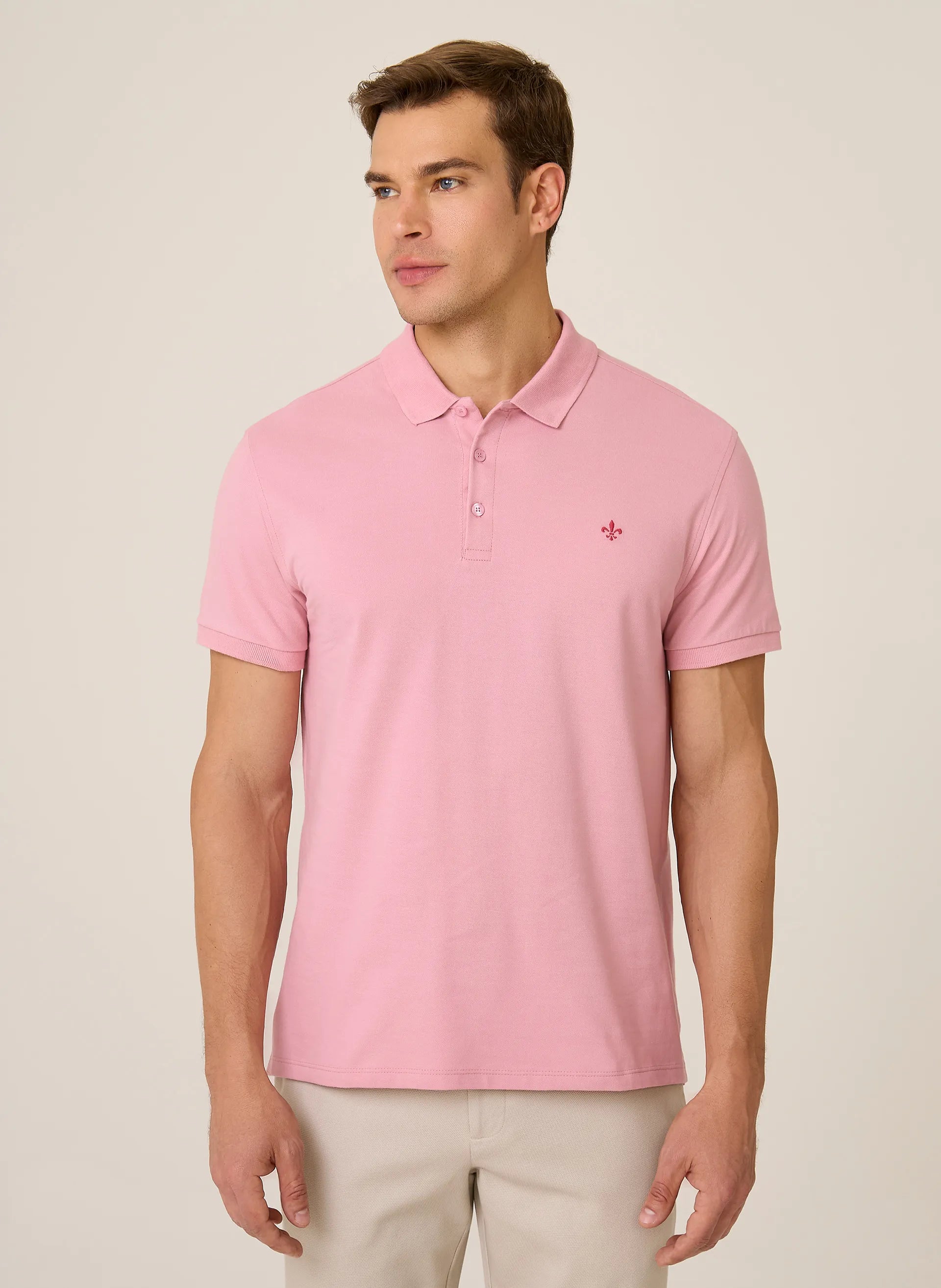 Polo Regular Fit Essential Básica Dudalina Masculina