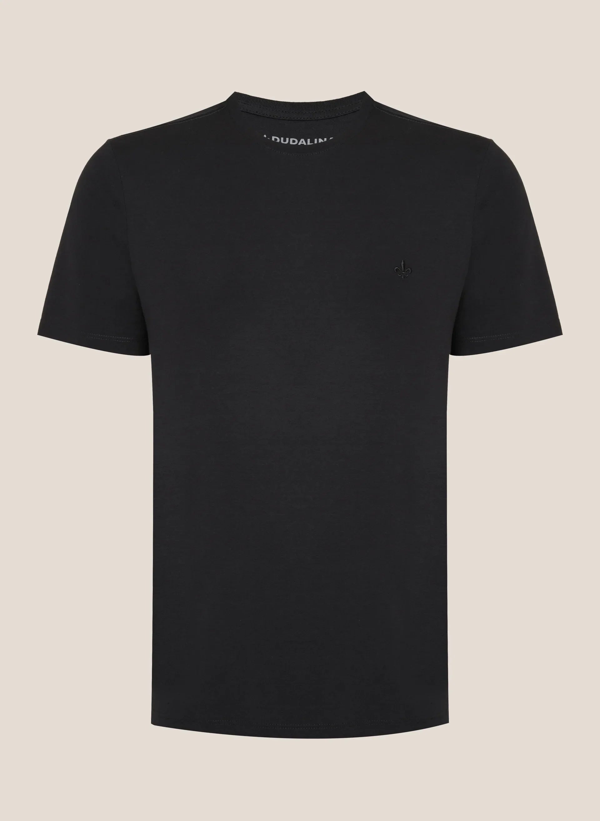 Kit Camisetas Regular Fit Lisa e Listrada Dudalina Masculina