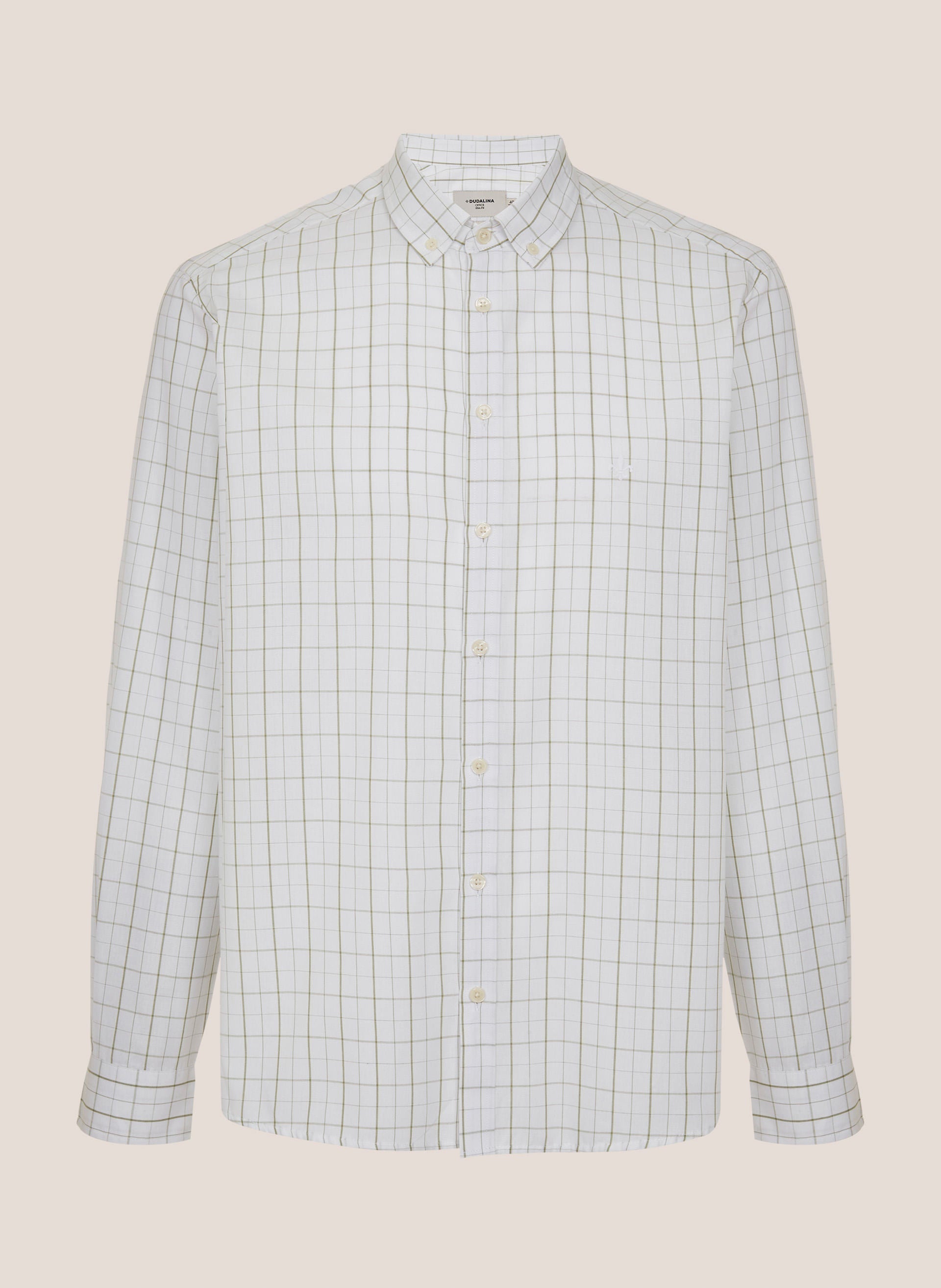 Camisa Slim Fit Xadrez Masculina Verde Confortável e Estilosa