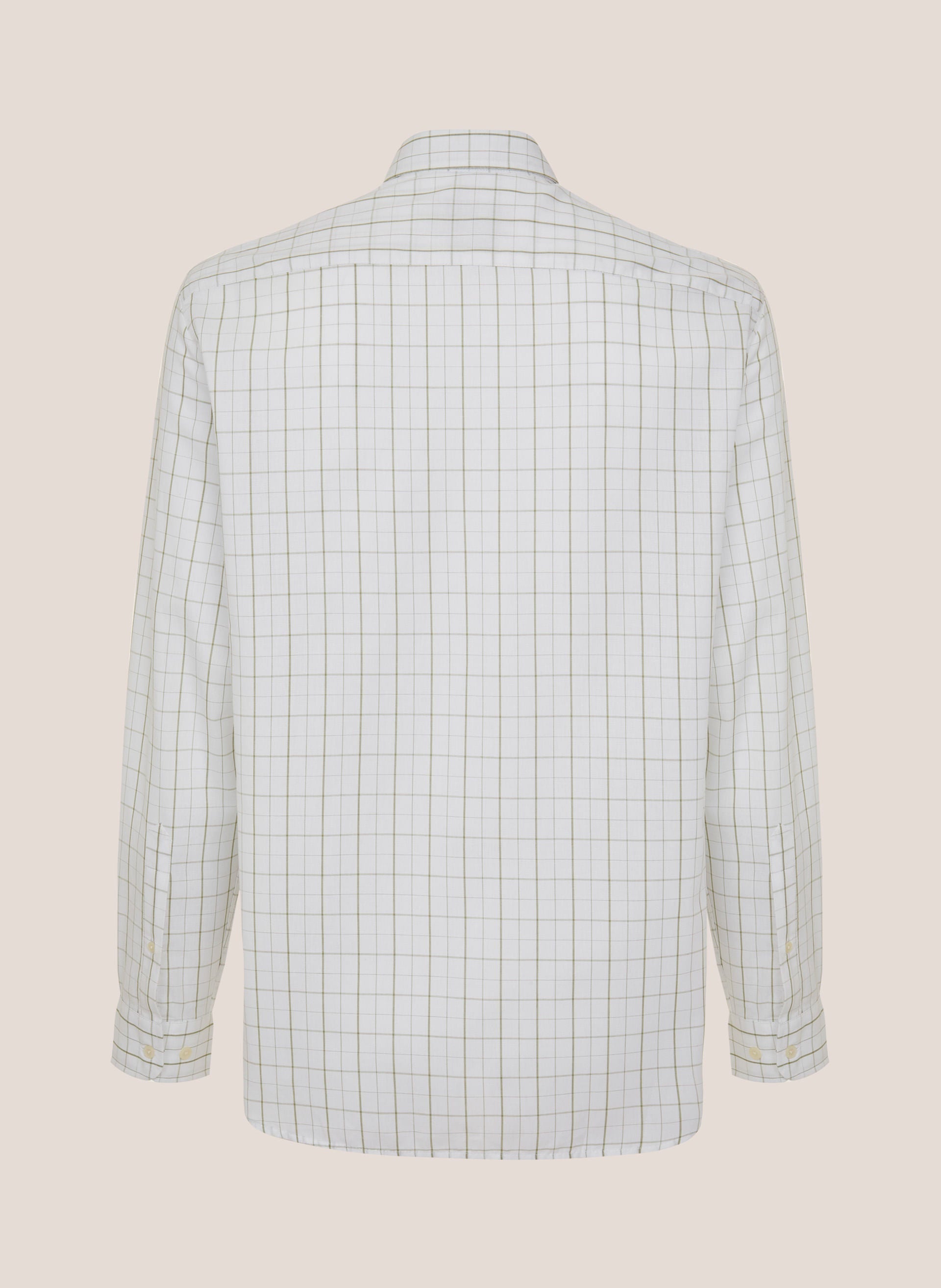 Camisa Slim Fit Xadrez Masculina Verde Confortável e Estilosa