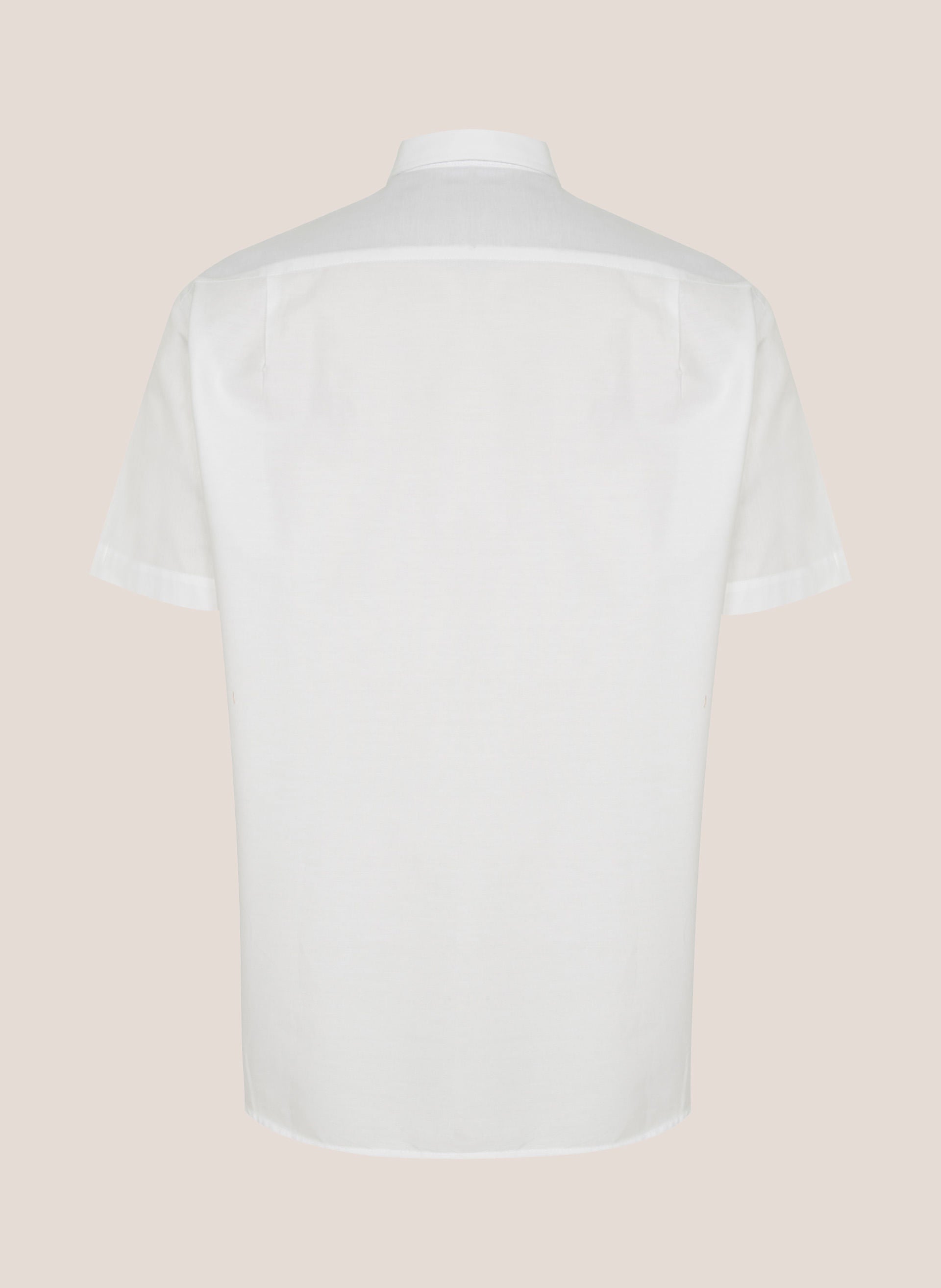 Camisa Masculina Comfort Fit Lisa Dudalina Algodão Branco
